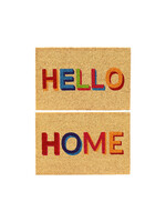 Decoris Hello / Home Coir Doormat 40x60cm Reduced - Was £9.95