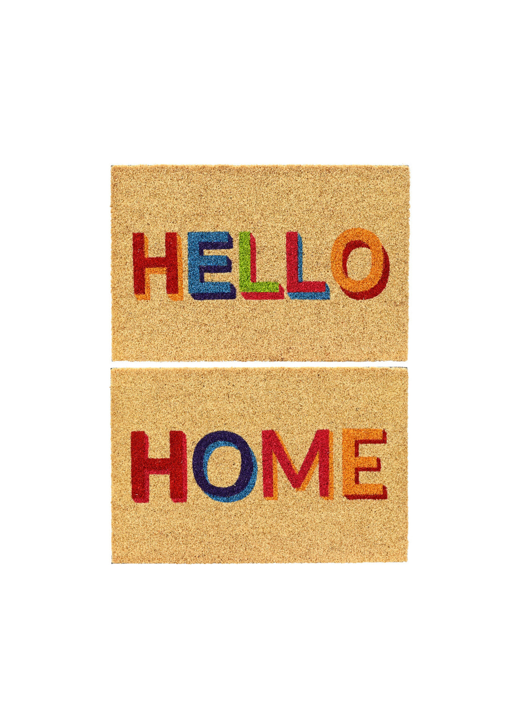 Decoris Hello / Home Coir Doormat 40x60cm Reduced - Was £9.95