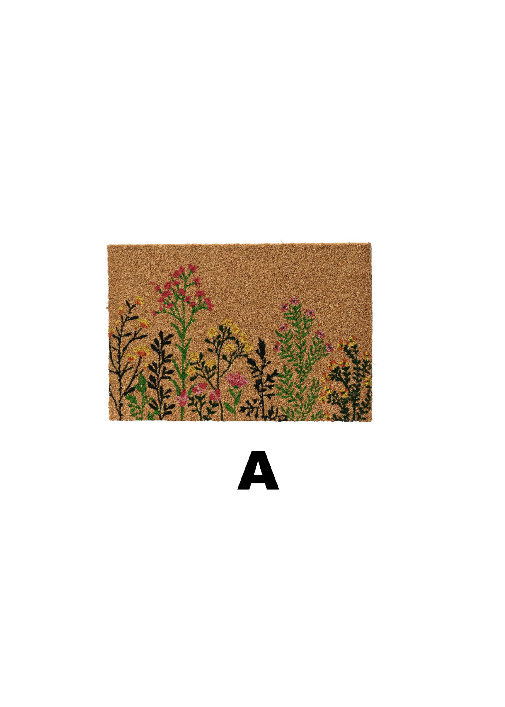 Floral or Butterfly Doormat 40 x 60cm