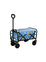 Decoris Foldable Pull Along  Cart Trolley Happy Cloud design 59x37x61cm