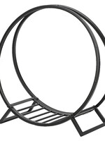 Lumineo Iron Round Log Holder 22x50x52cm
