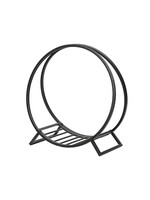 Lumineo Iron Round Log Holder 22x50x52cm
