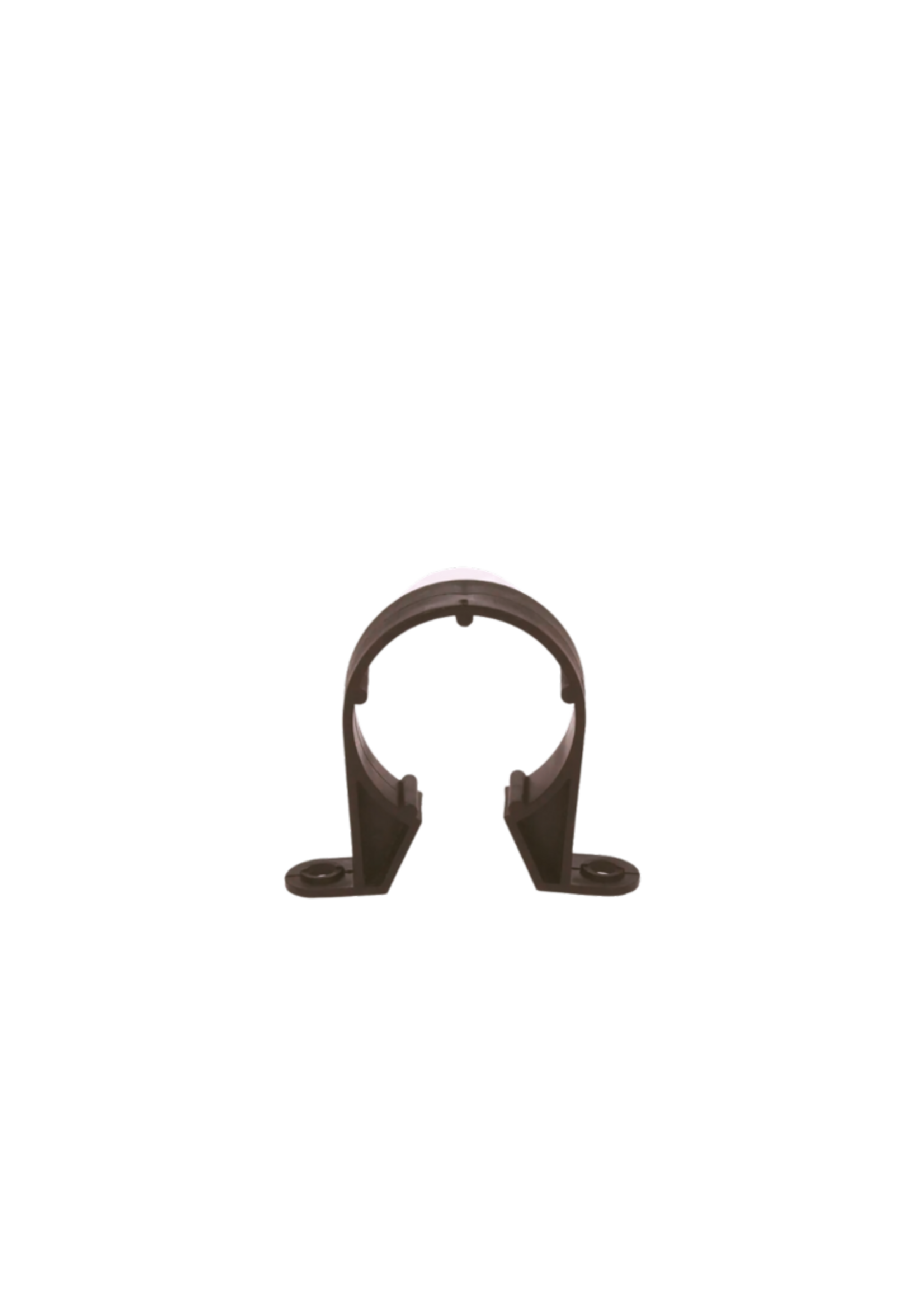 Davant Pipe Clip 4in / 110mm Black