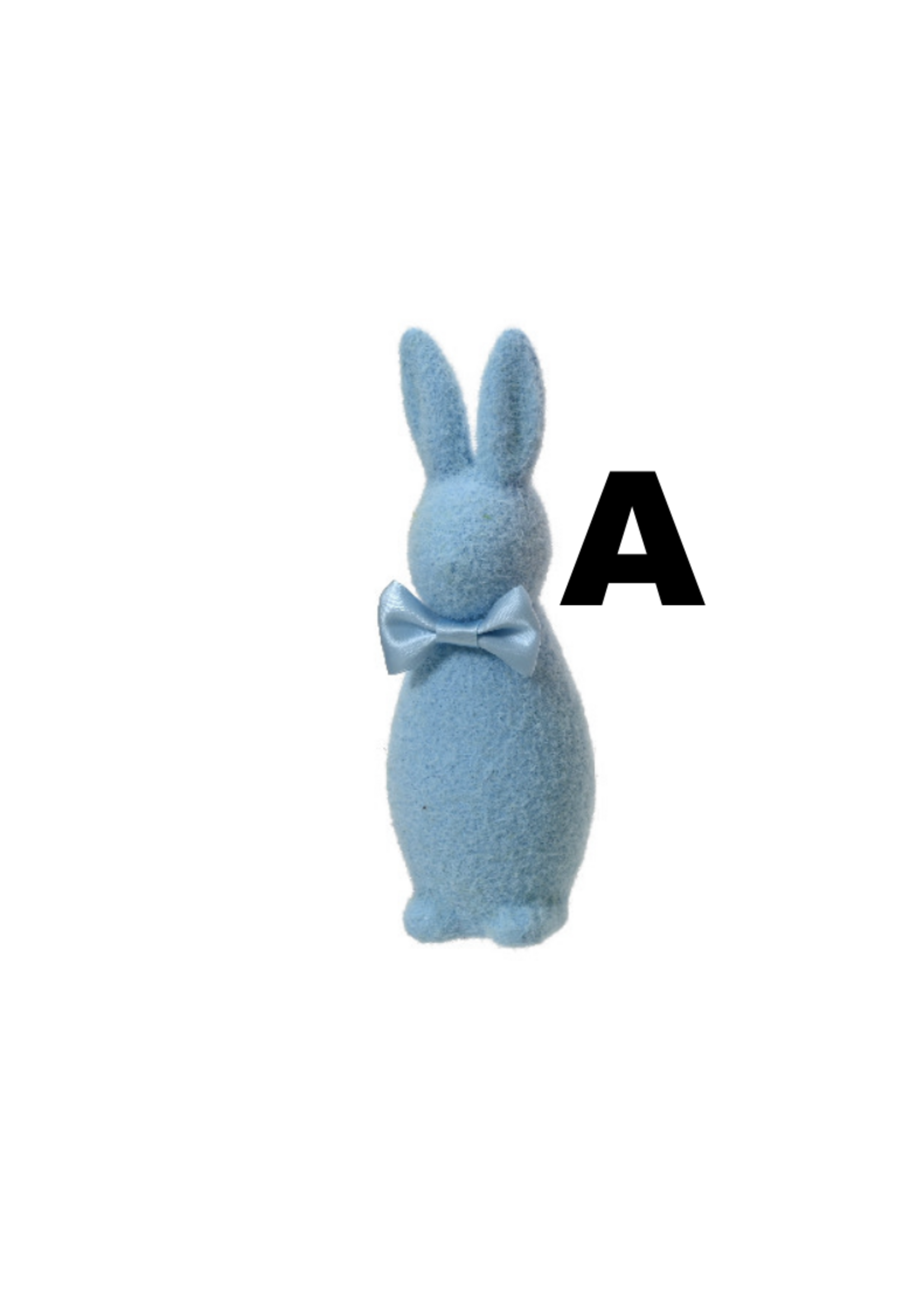 Decoris Foam Coloured  Bunny 16cm