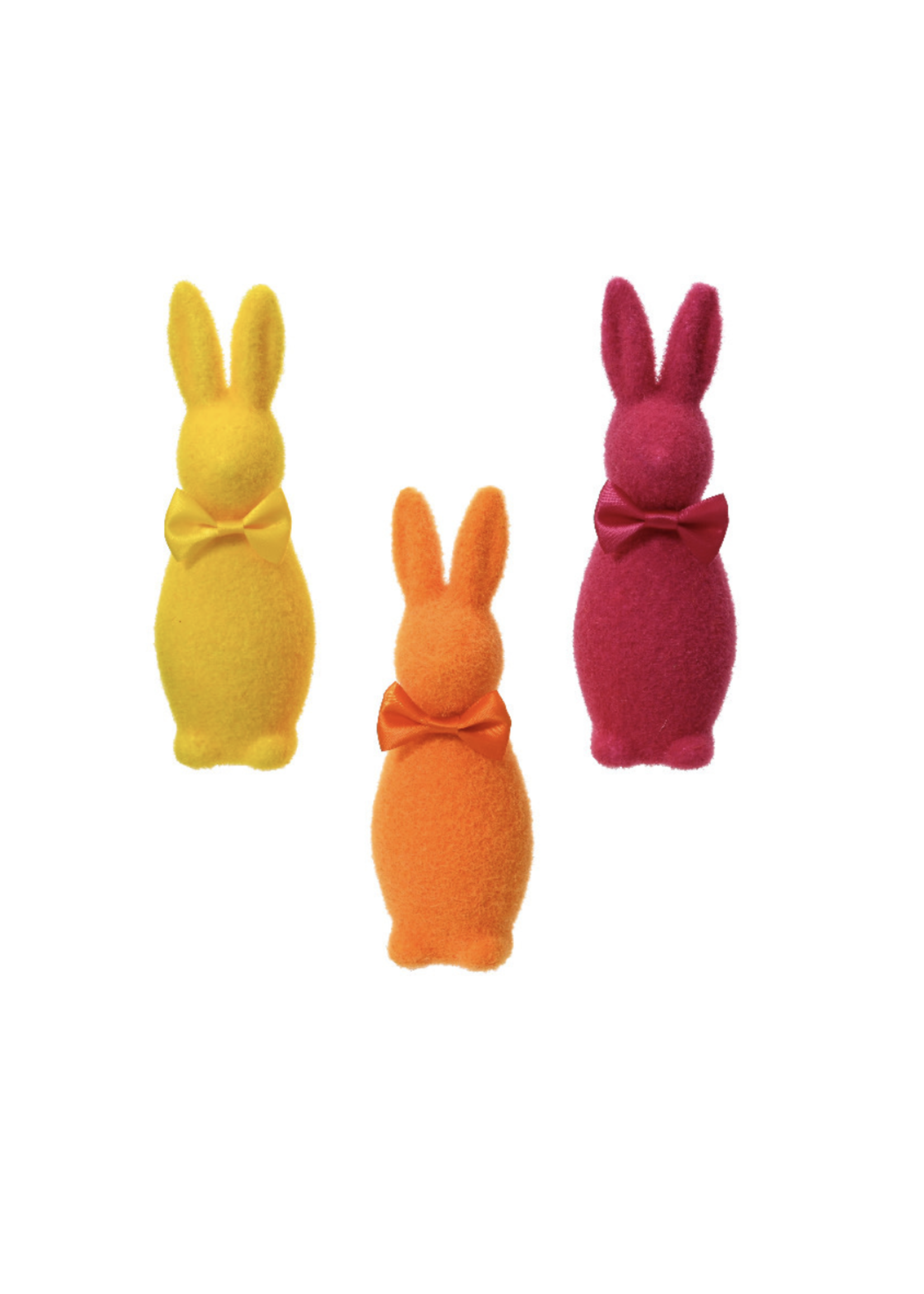 Decoris Foam Coloured  Bunny 16cm