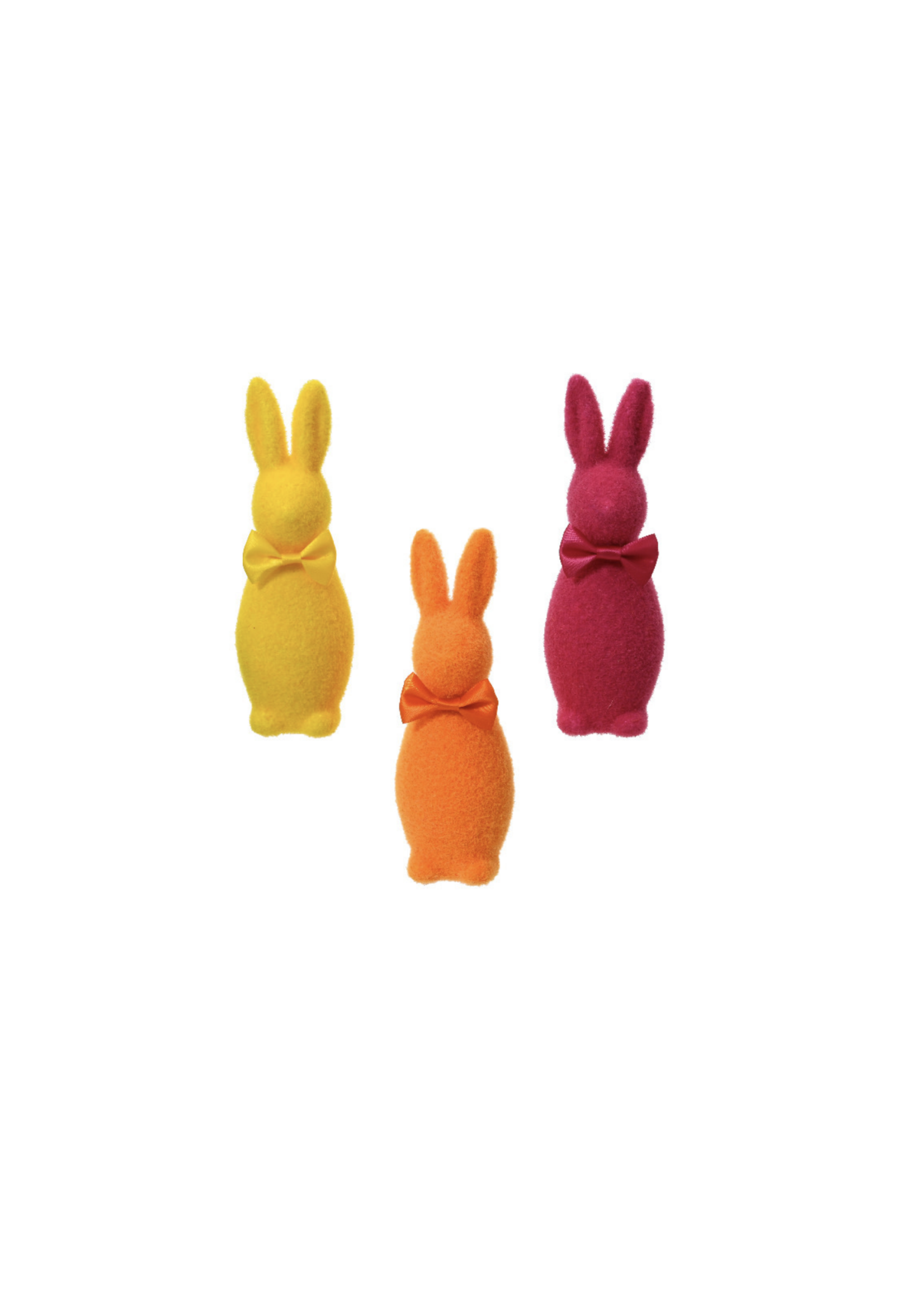 Decoris Foam Coloured  Bunny 16cm