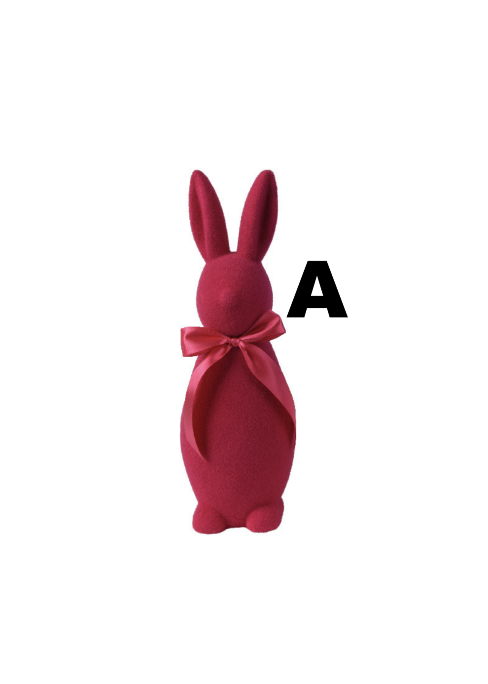 Decoris Foam Coloured  Bunny 42cm