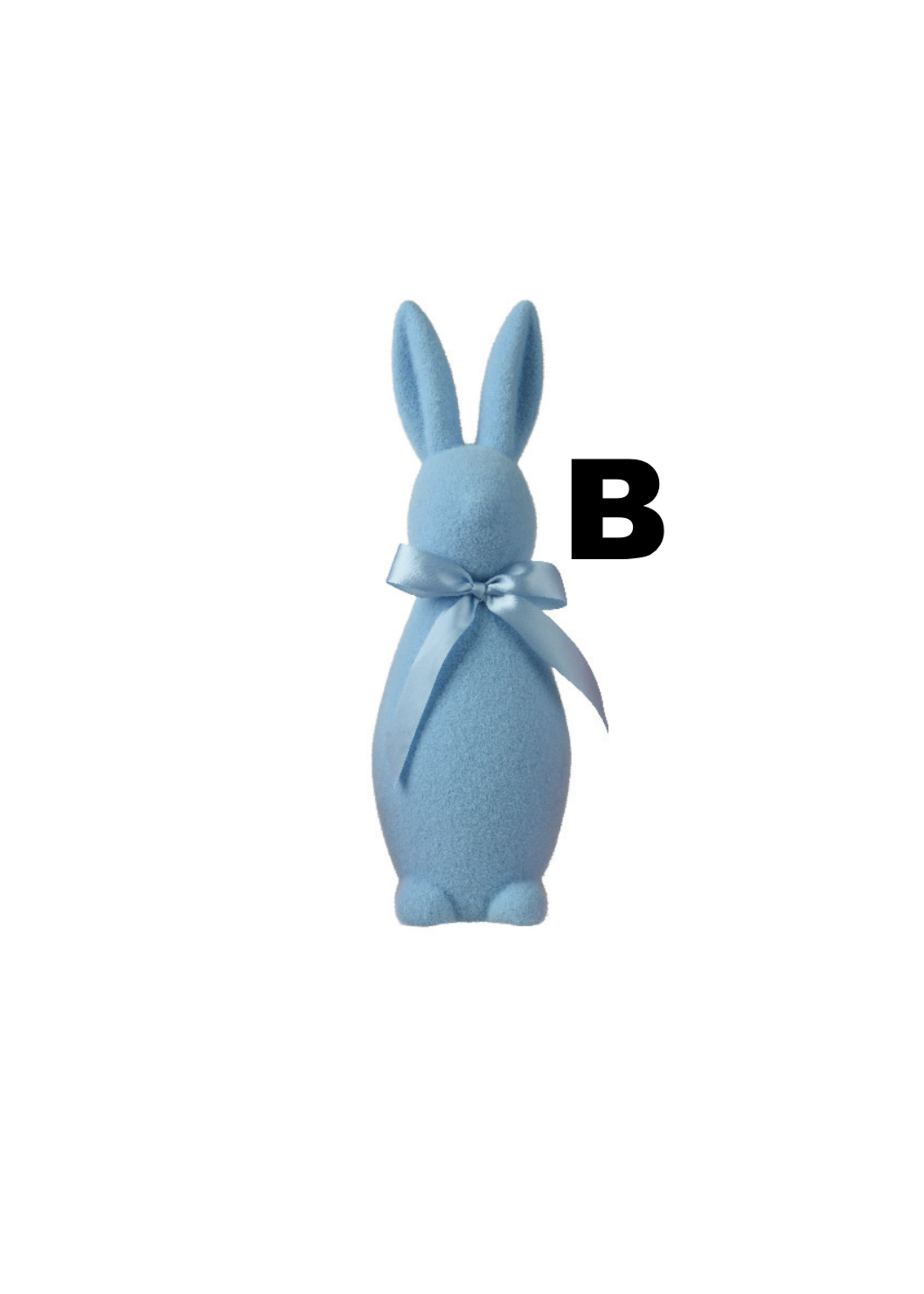 Decoris Foam Coloured  Bunny 42cm