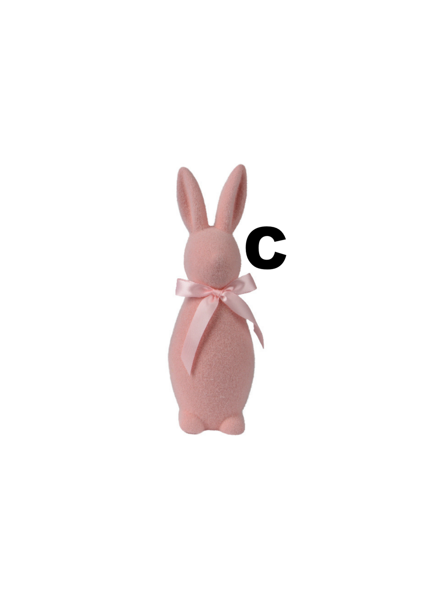Decoris Foam Coloured  Bunny 42cm