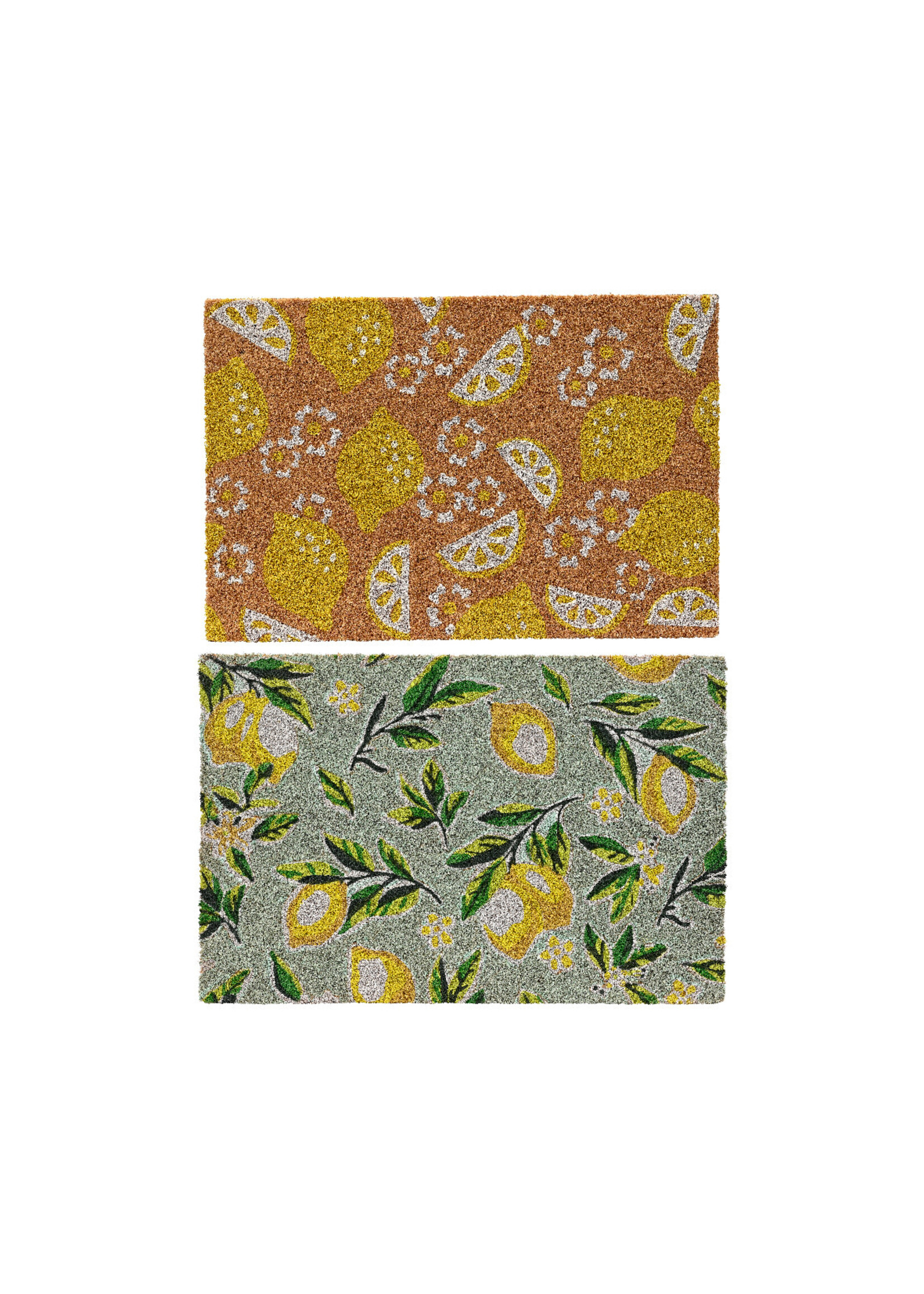 Decoris Lemon Doormat Coir 40x60cm