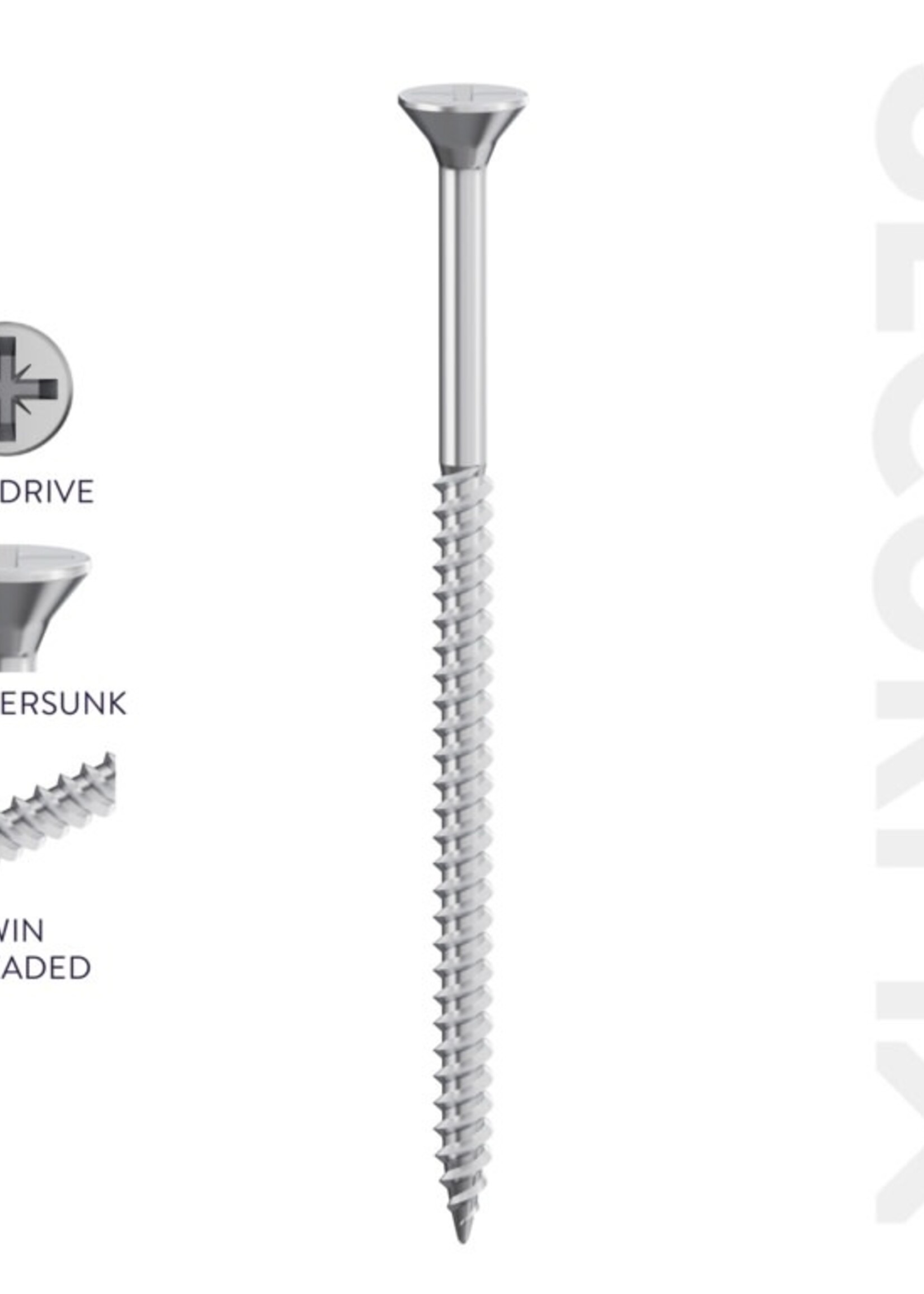 Twin Thread Screws PZ CS ZP (Boxed)