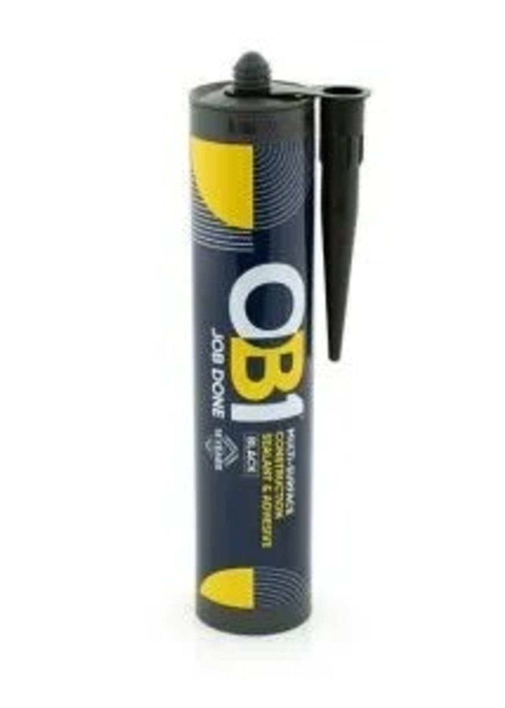 OB1 Construction Sealant & Adhesive Black 290ml