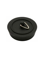 Securit Securit Sink Plug Black 38mm S6832
