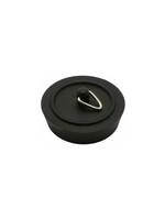 Securit Securit Sink Plug Black 38mm S6832