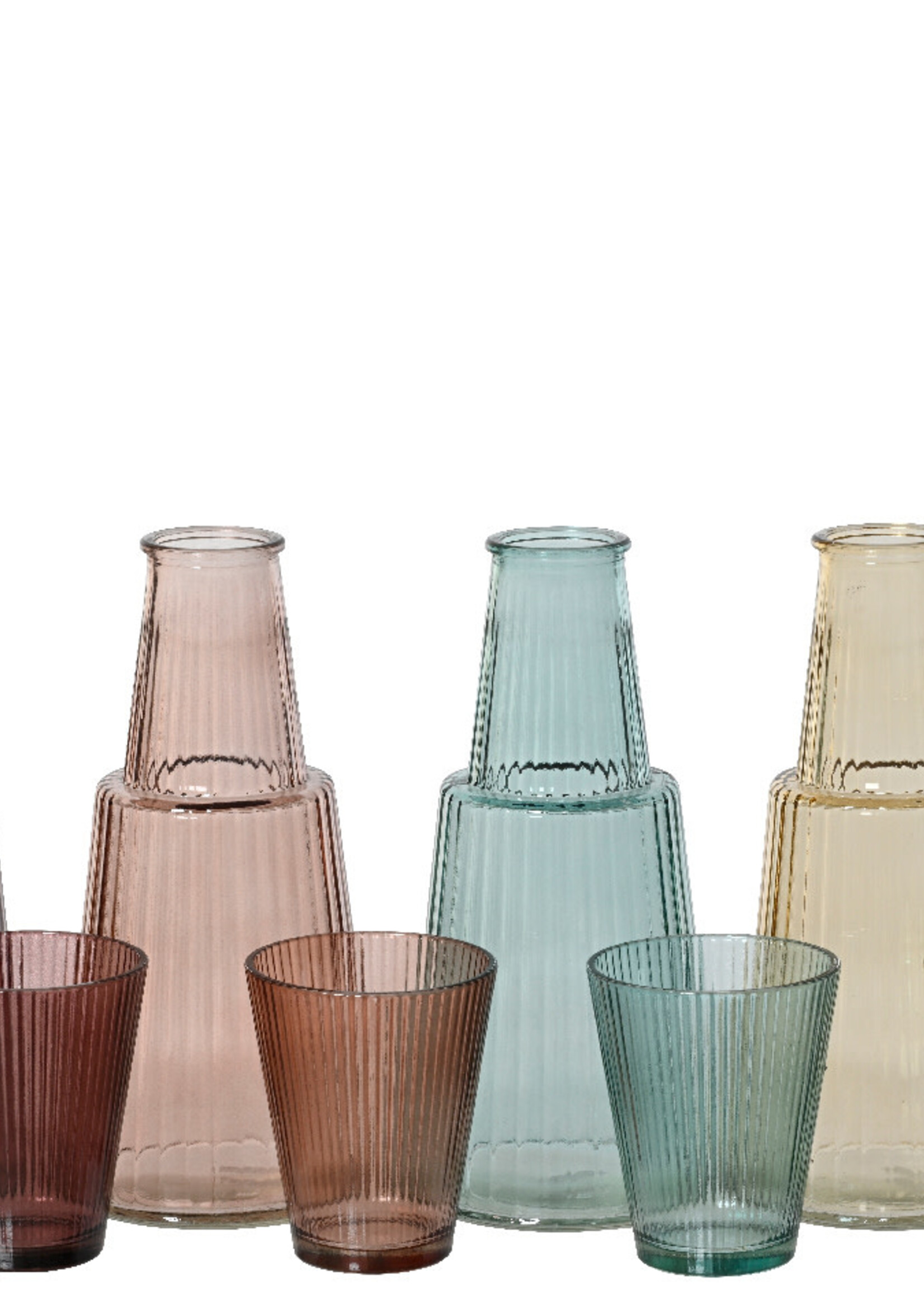 Decoris Ribbed Carafe