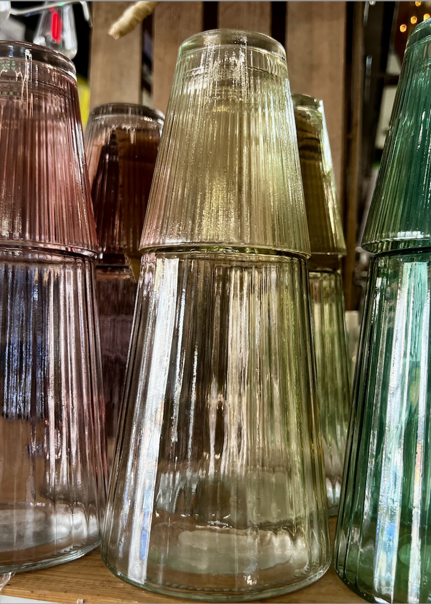 Decoris Ribbed Carafe