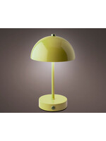 Lumineo Rechargeable Green Metal Table Lamp -  Indoor