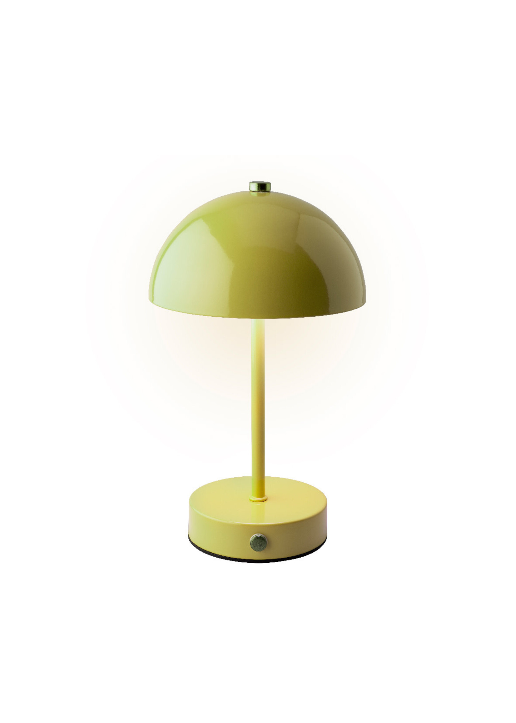 Lumineo Rechargeable Green Metal Table Lamp -  Indoor