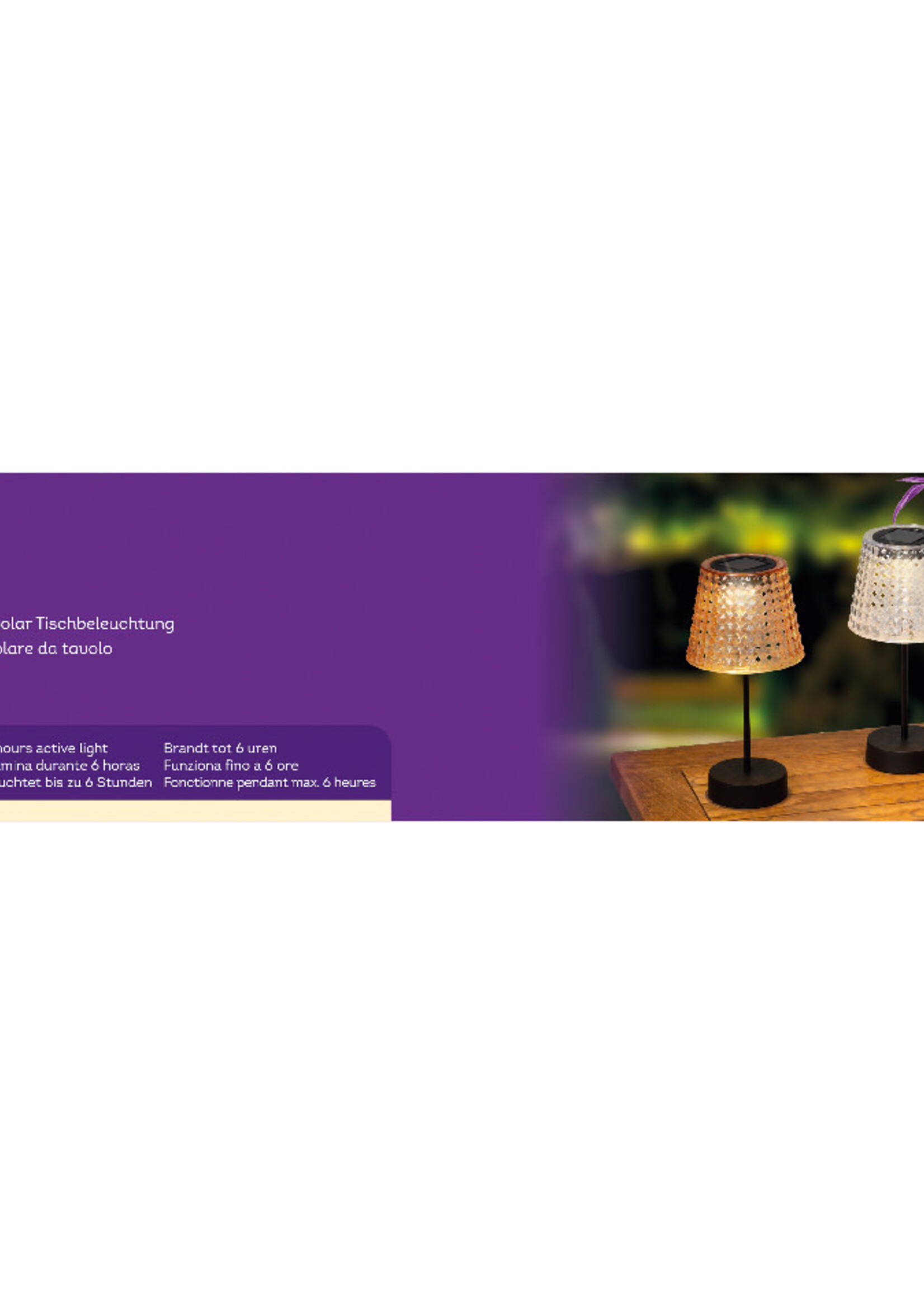 Lumineo Solar Table lamp