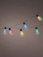 Lumineo Solar Multi Coloured String Garden 10 LED Lights