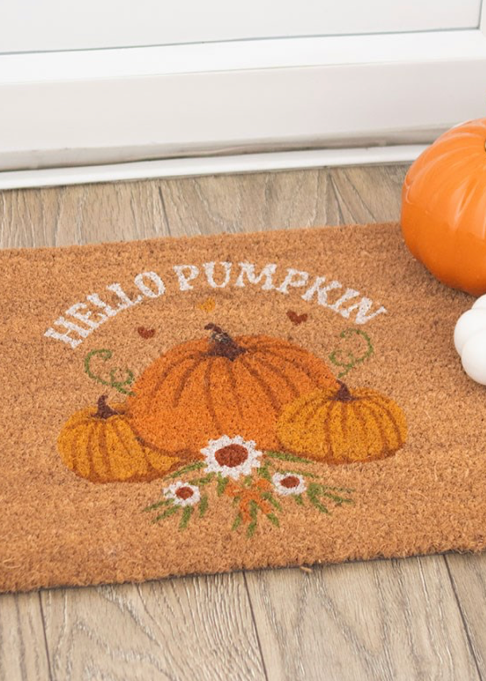 Something Different Hello Pumpkin Coir Doormat