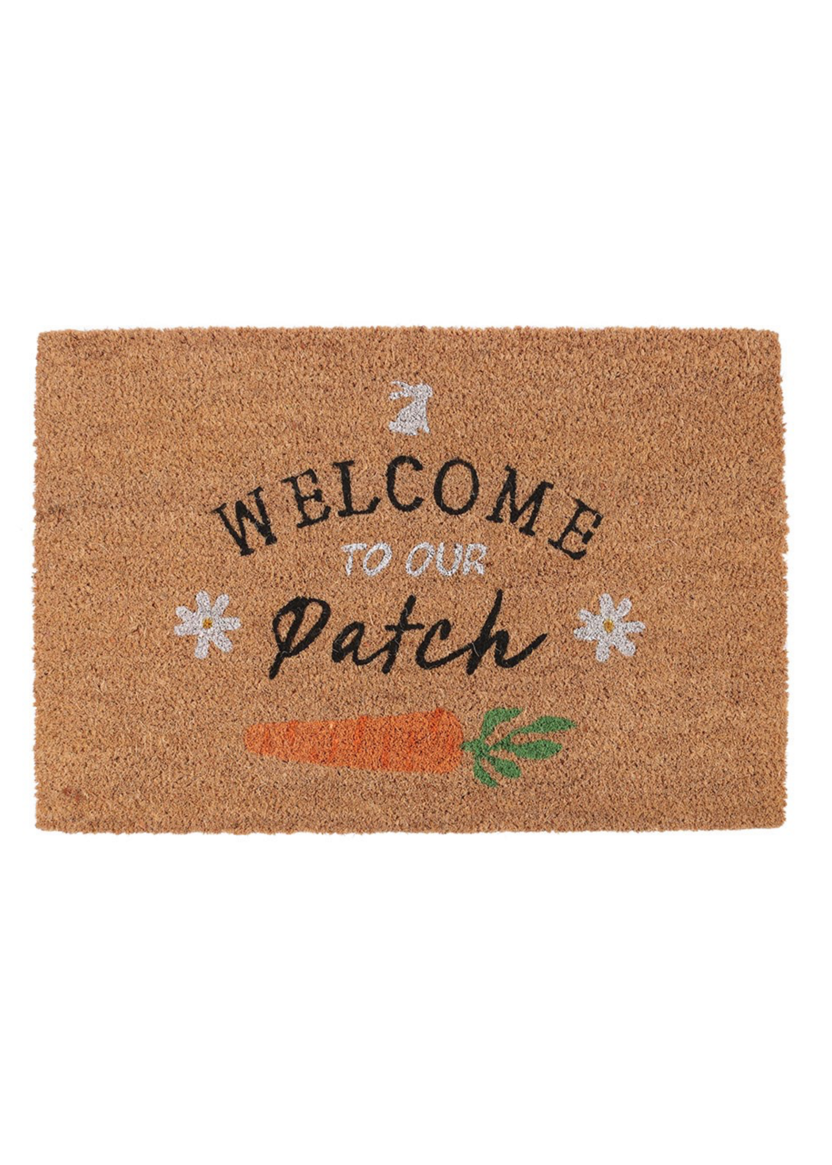 Something Different Easter Our Patch Natural Coir Doormat