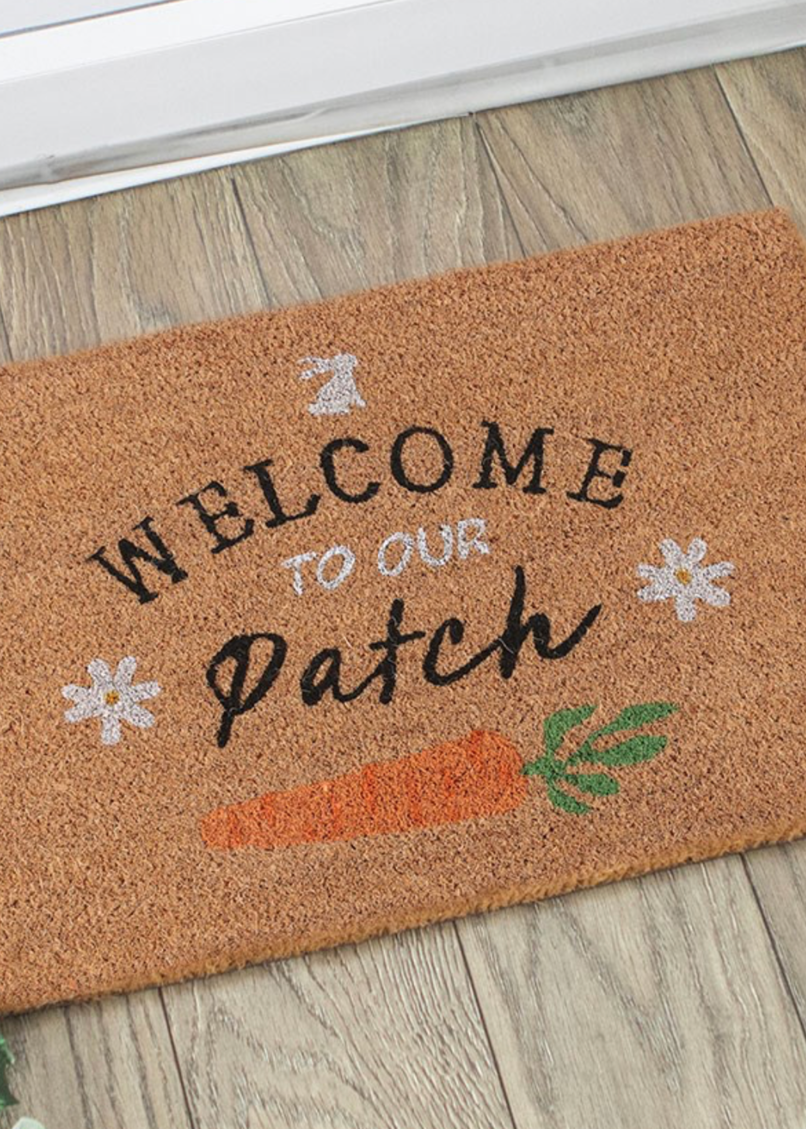 Something Different Easter Our Patch Natural Coir Doormat