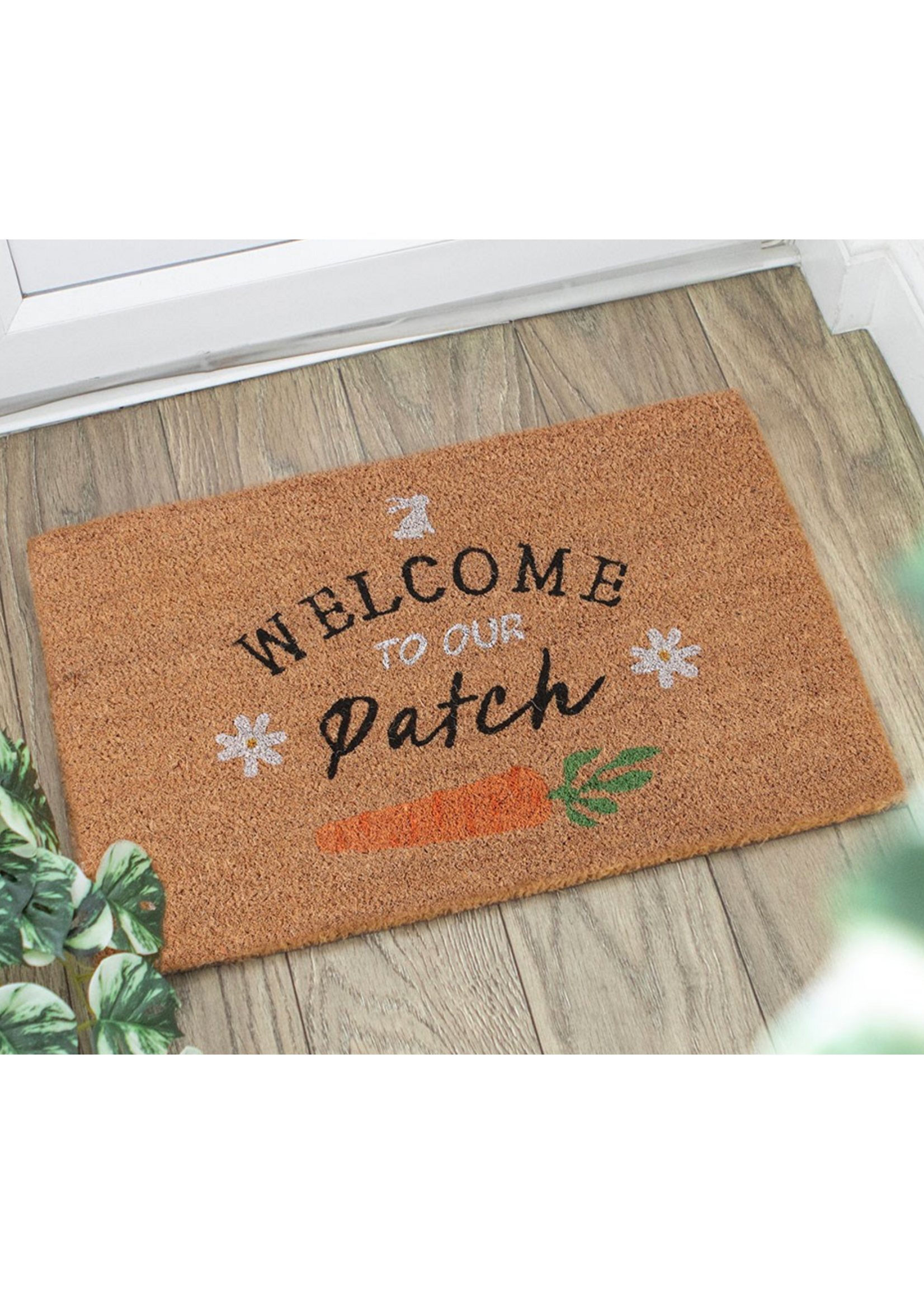 Something Different Easter Our Patch Natural Coir Doormat