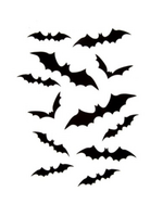 Premier Bat 3D Decoration 12pcs
