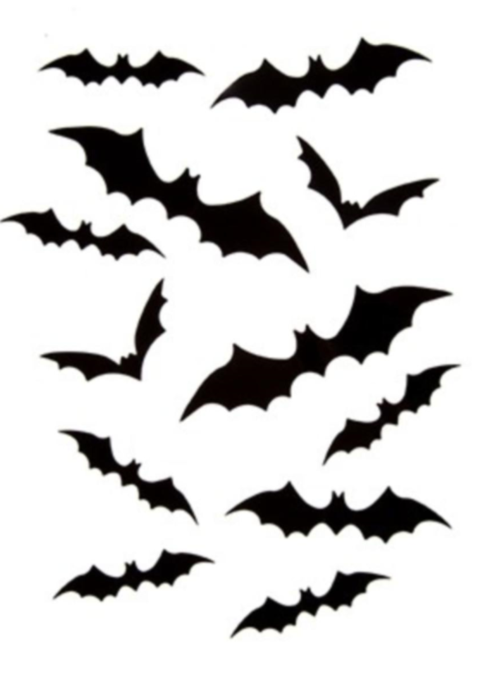 Premier Bat 3D Decoration 12pcs