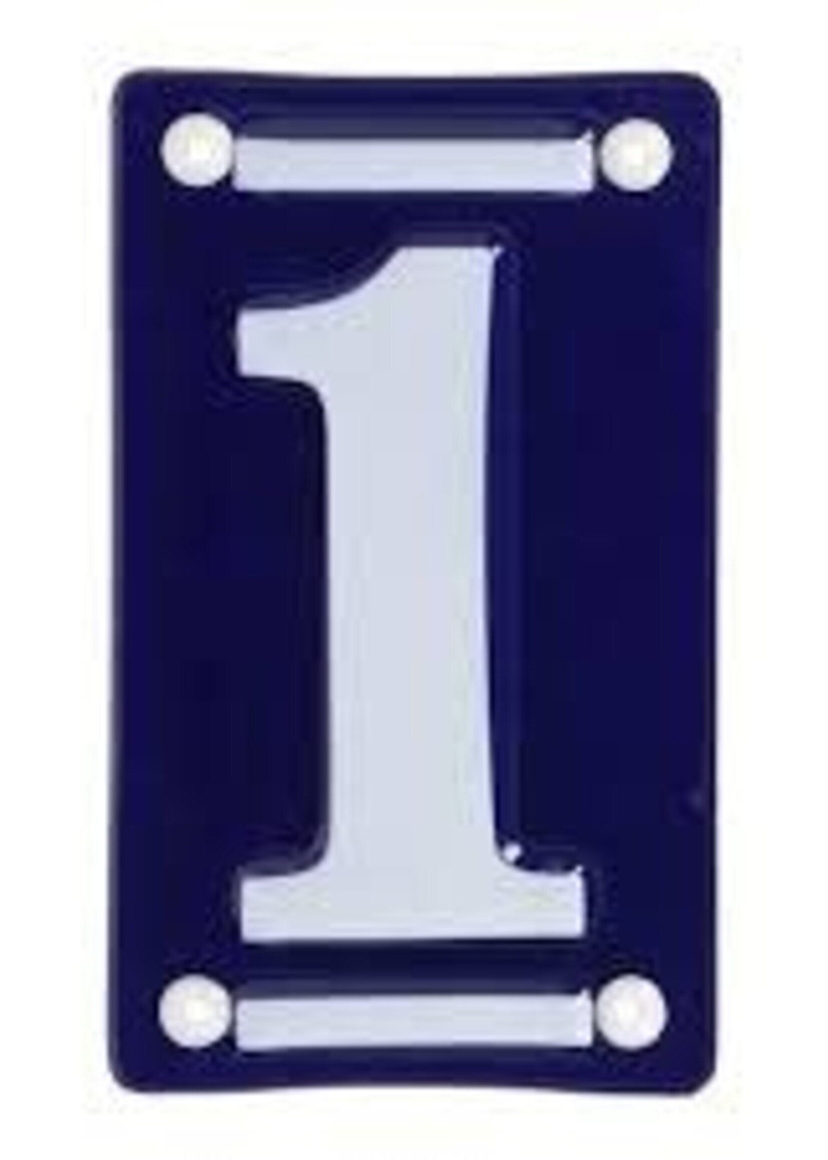 Enamel House Number