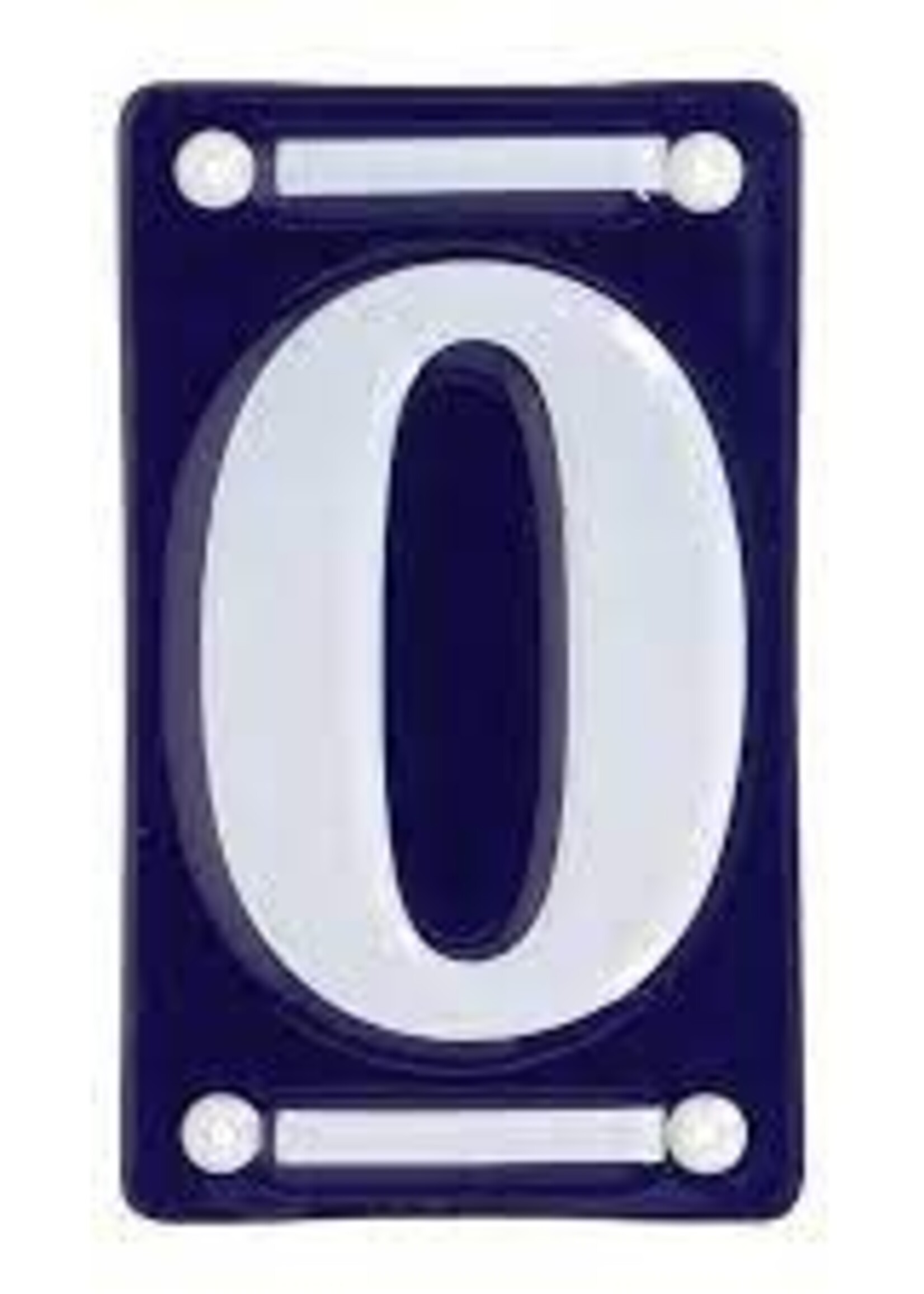 Enamel House Number