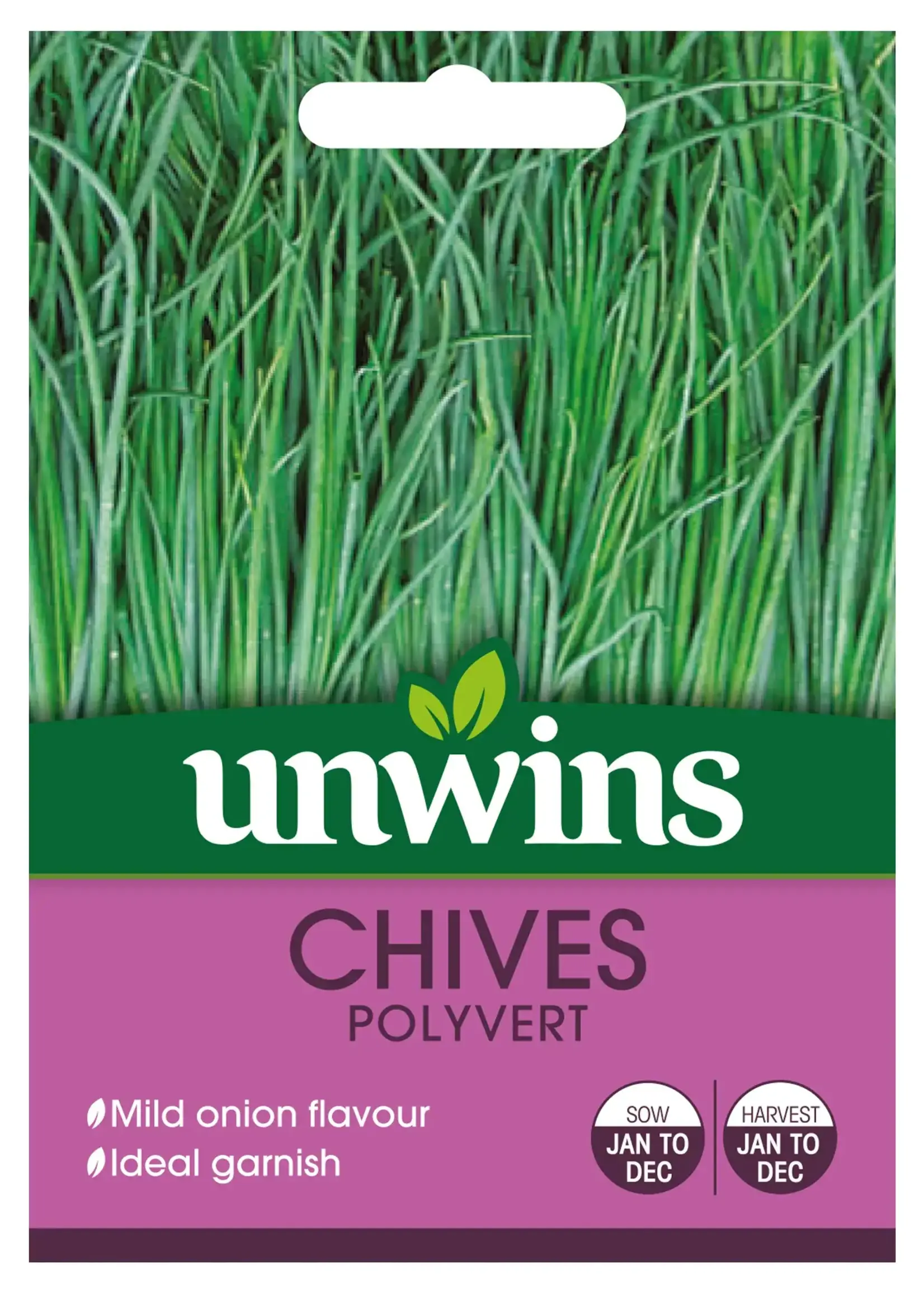 Unwins Herb - Chives Polyvert