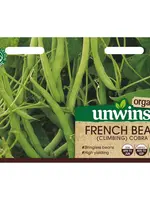Unwins French Bean -  (Climbing) Cobra (Organic)