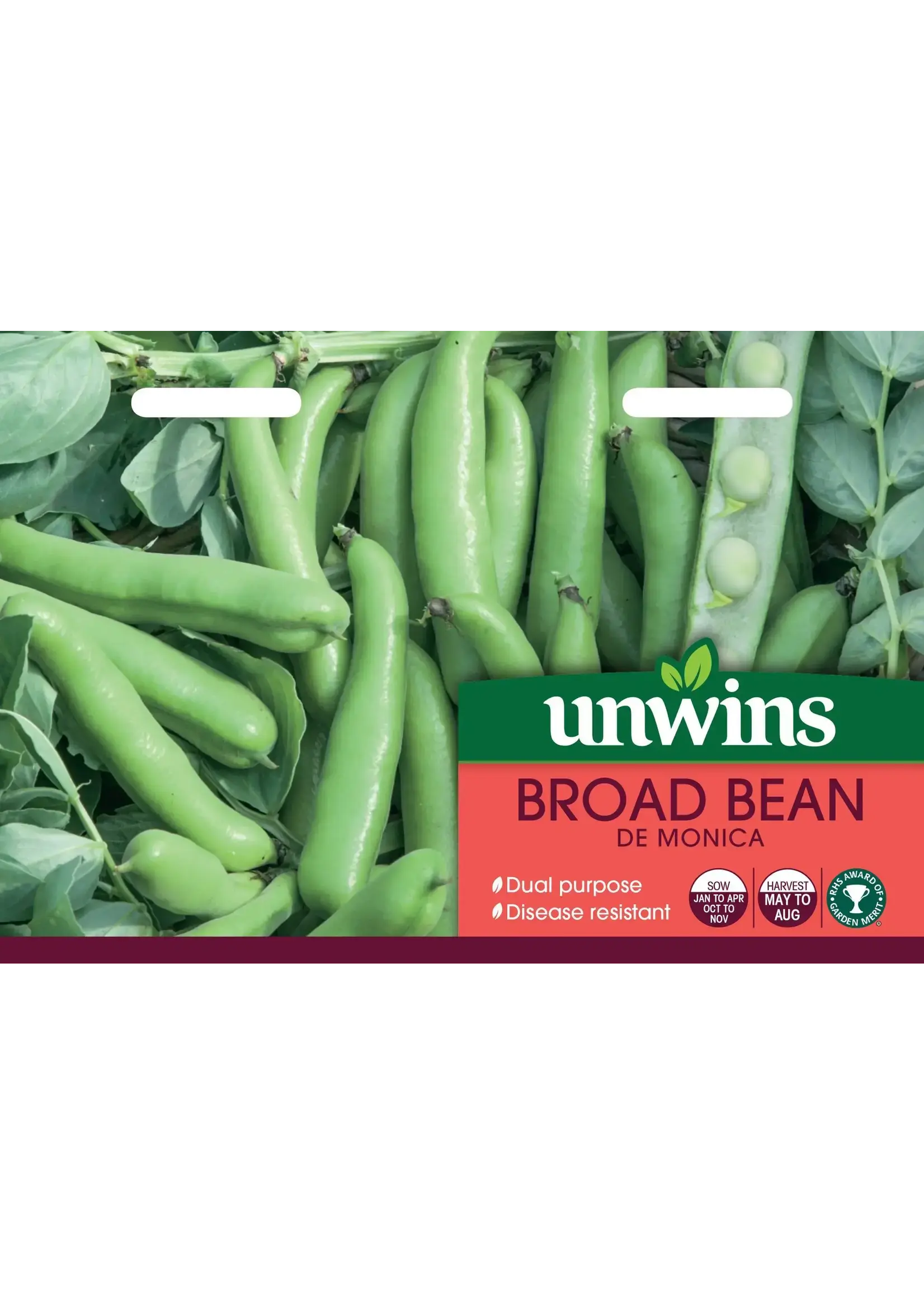 Unwins Broad Bean - De Monica