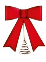 Premier Red bow tree topper