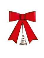 Premier Red bow tree topper