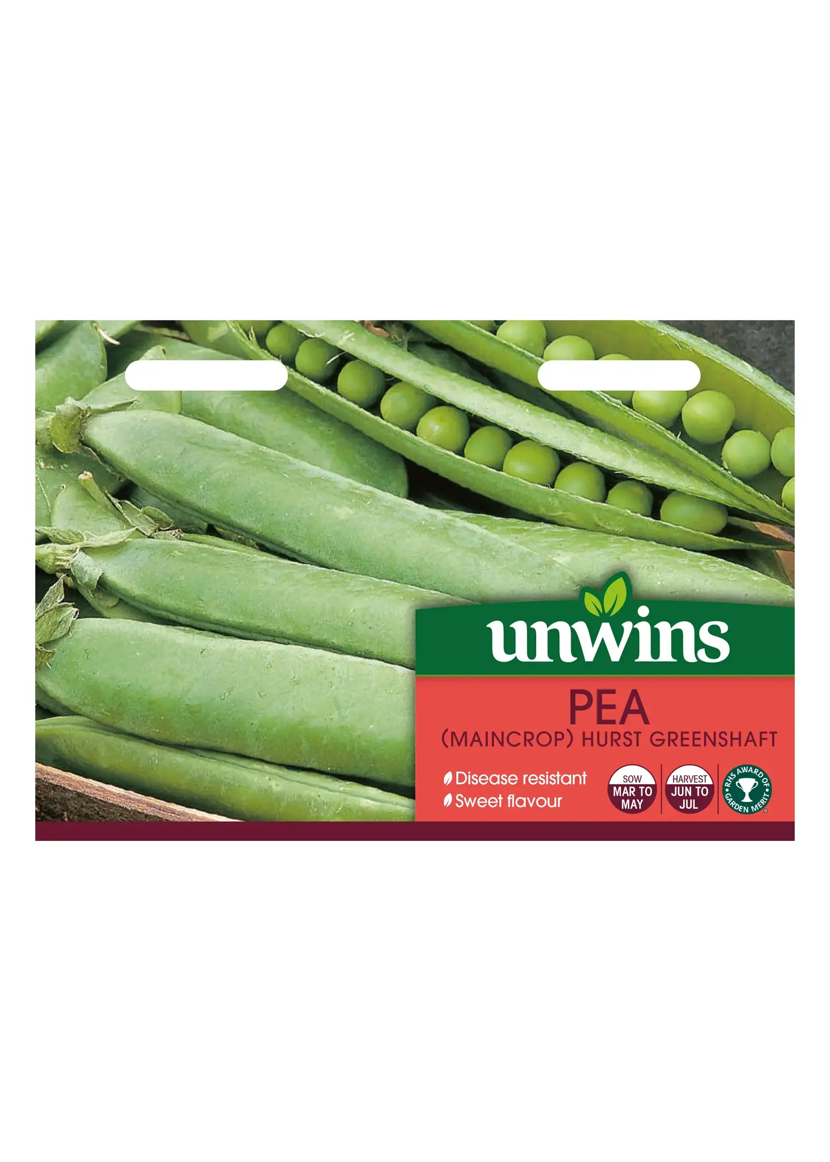 Unwins Pea (Maincrop) - Hurst Greenshaft
