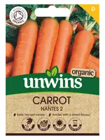 Unwins Carrot Nantes 2 (organic)