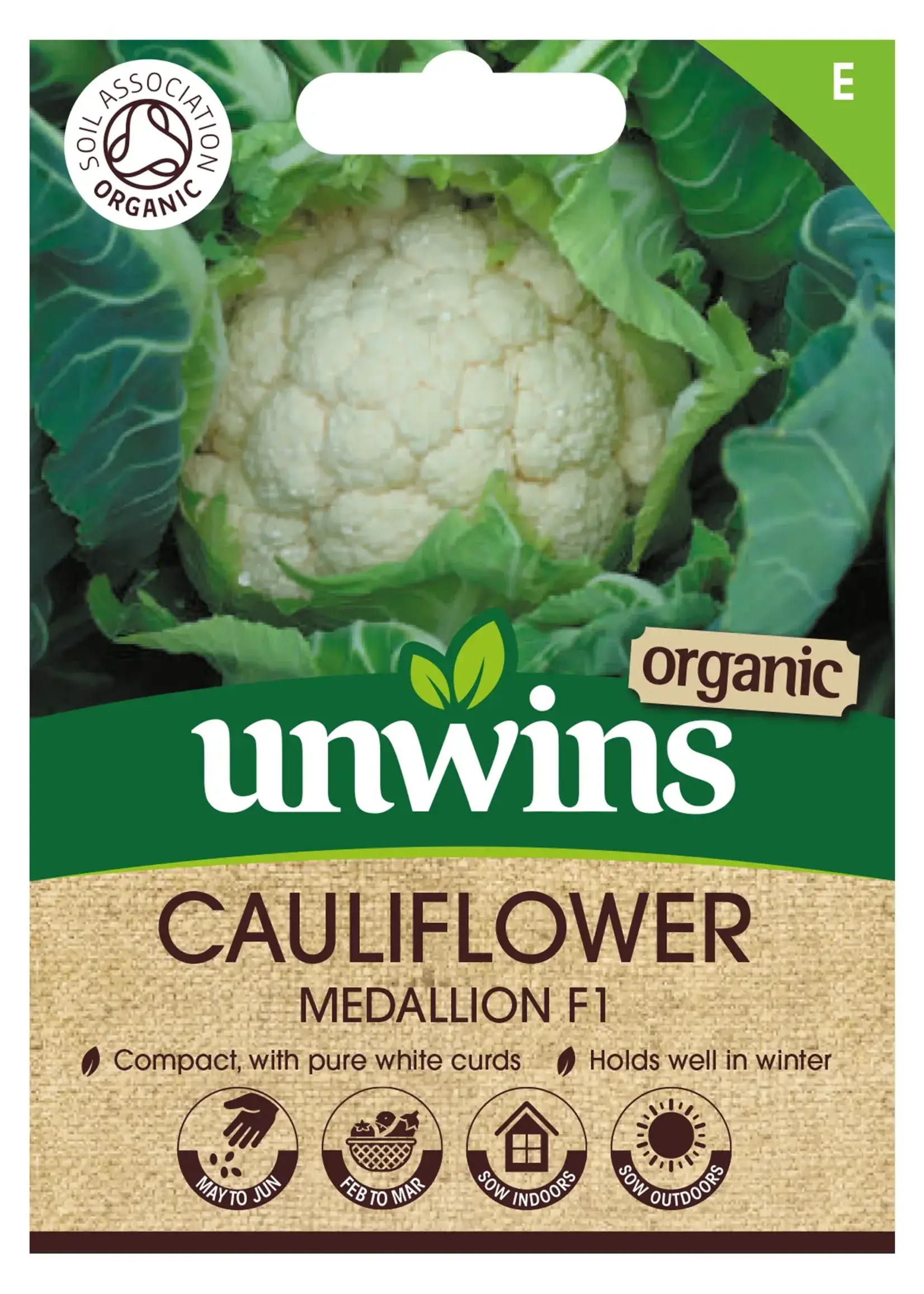 Unwins Cauliflower - Medallion F1