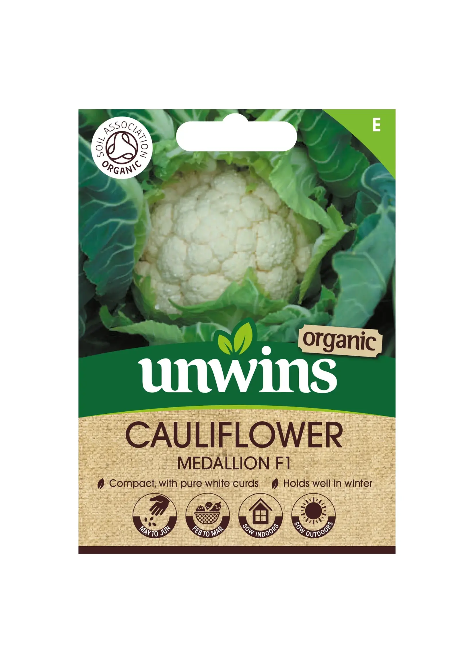 Unwins Cauliflower - Medallion F1