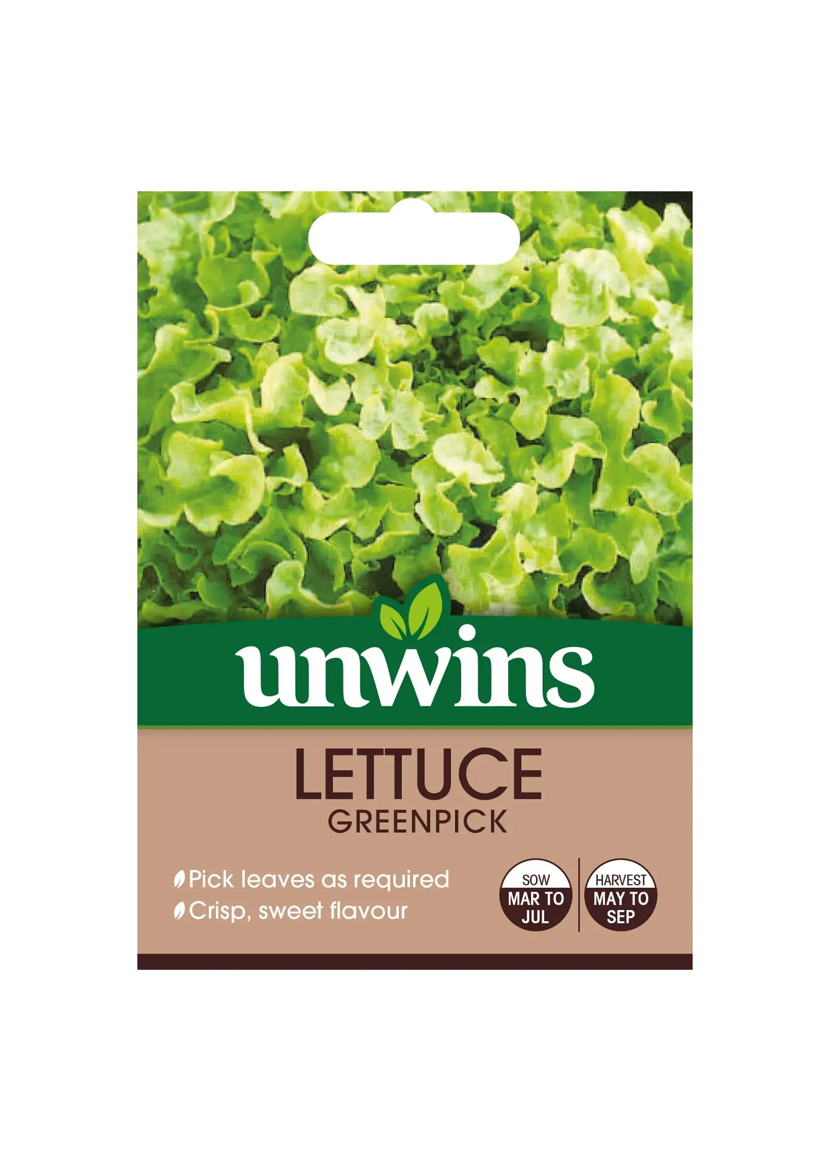 Unwins Lettuce (Looseleaf) Greenpick