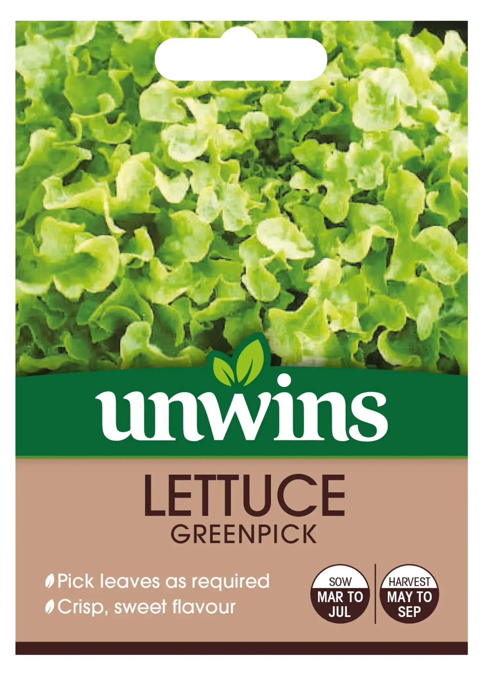 Unwins Lettuce (Looseleaf) Greenpick