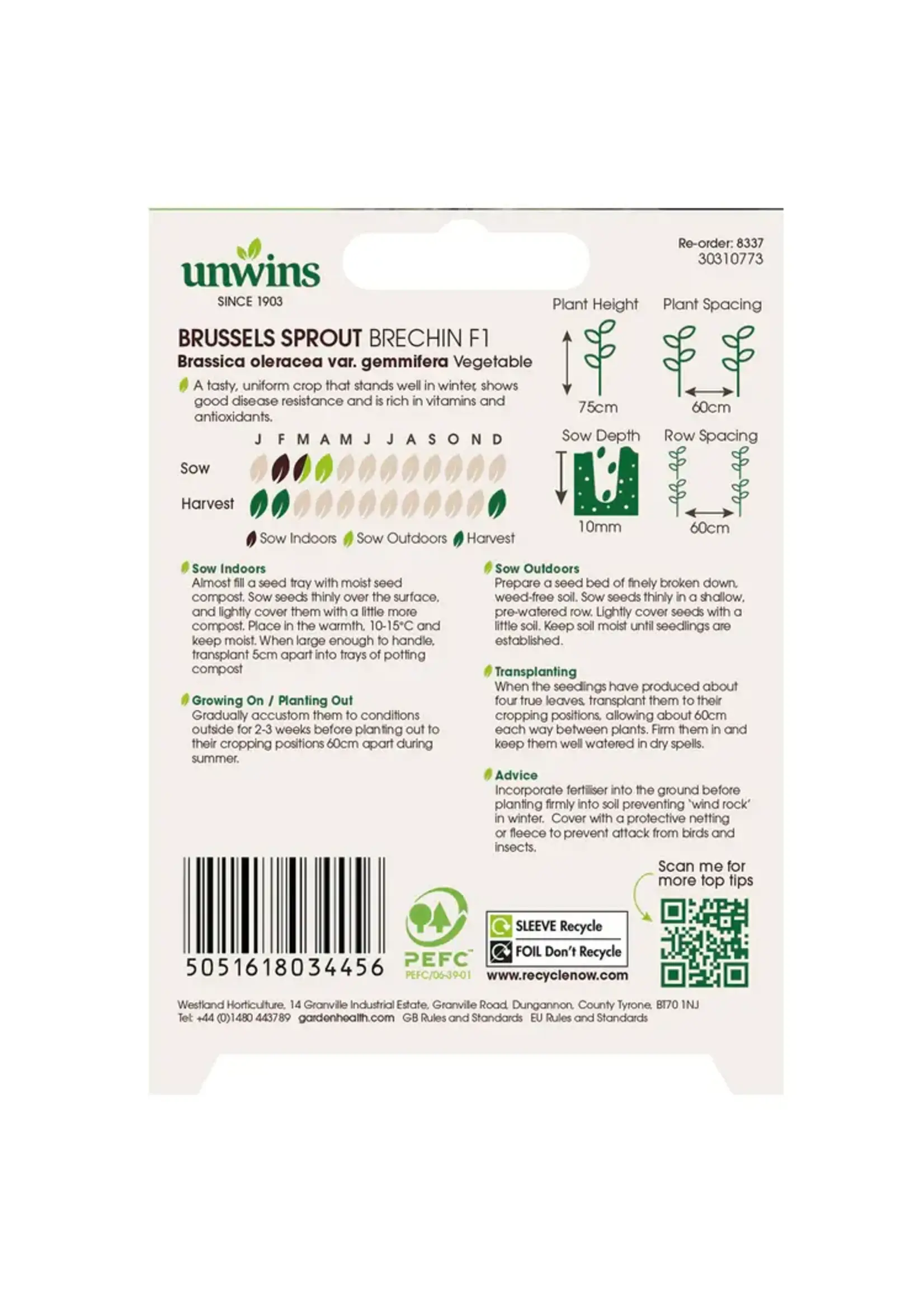 Unwins Brussels Sprout - Brechin F1