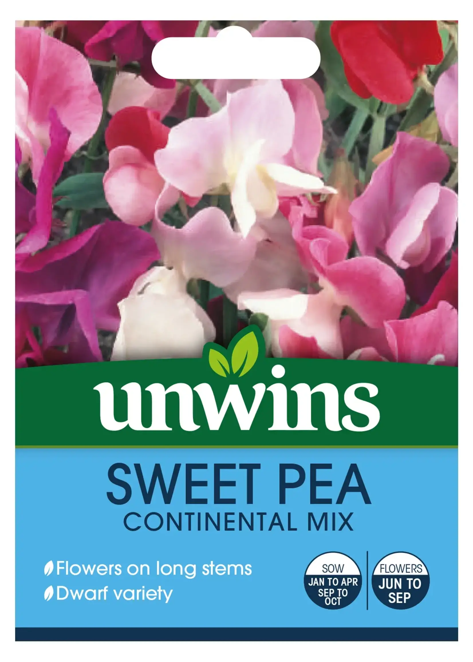 Unwins Sweet Pea - Continental Mix