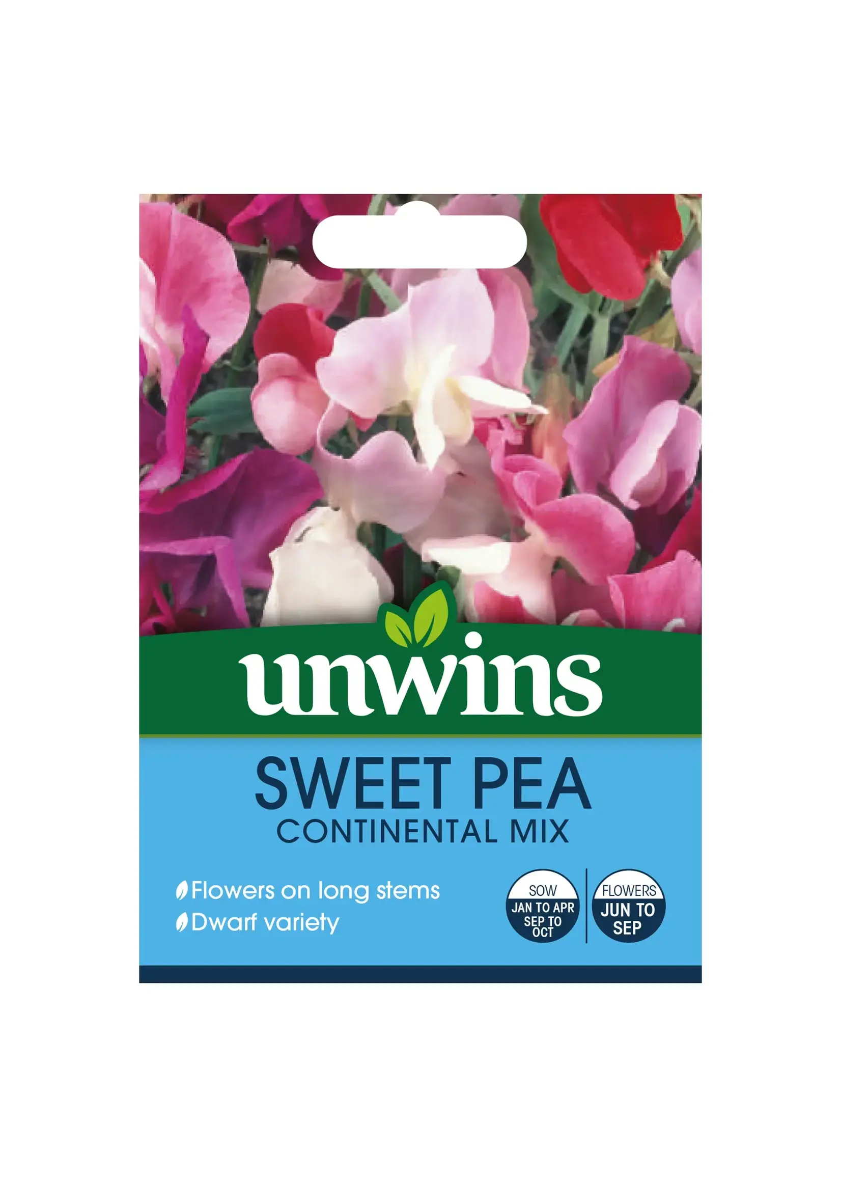 Unwins Sweet Pea - Continental Mix