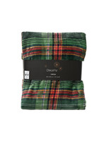 Decoris Green Checked Throw 150x200cm