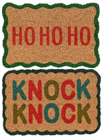Decoris Wavey Knock Knock Door Matt 60x40cm