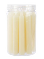 Mini Ivory Dinner Candles 22 Pack