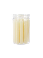 Mini Ivory Dinner Candles 22 Pack